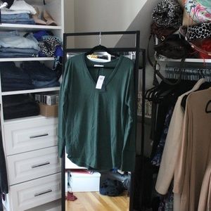 NWT A&F Green Tunic Sweater, Sz. M